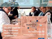 Tablet Screenshot of businesshubs.org